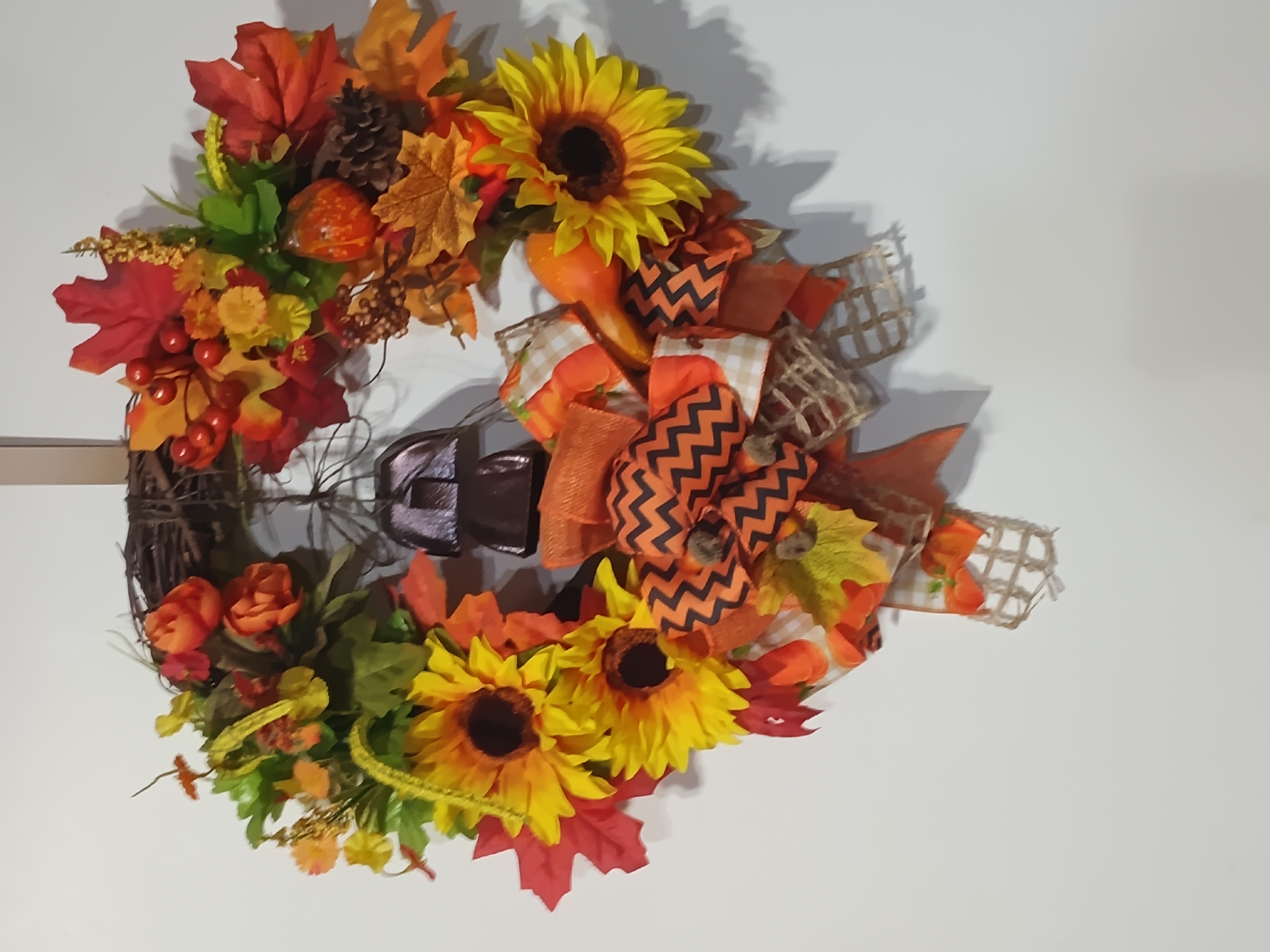 Harvest Glow Wreath