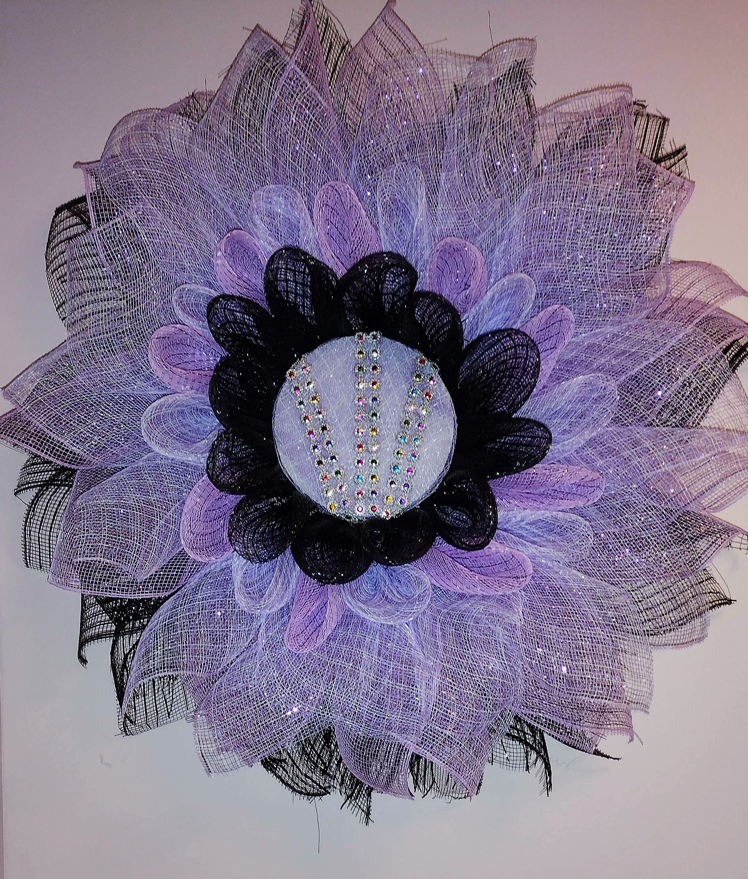 Deco Mesh Flower