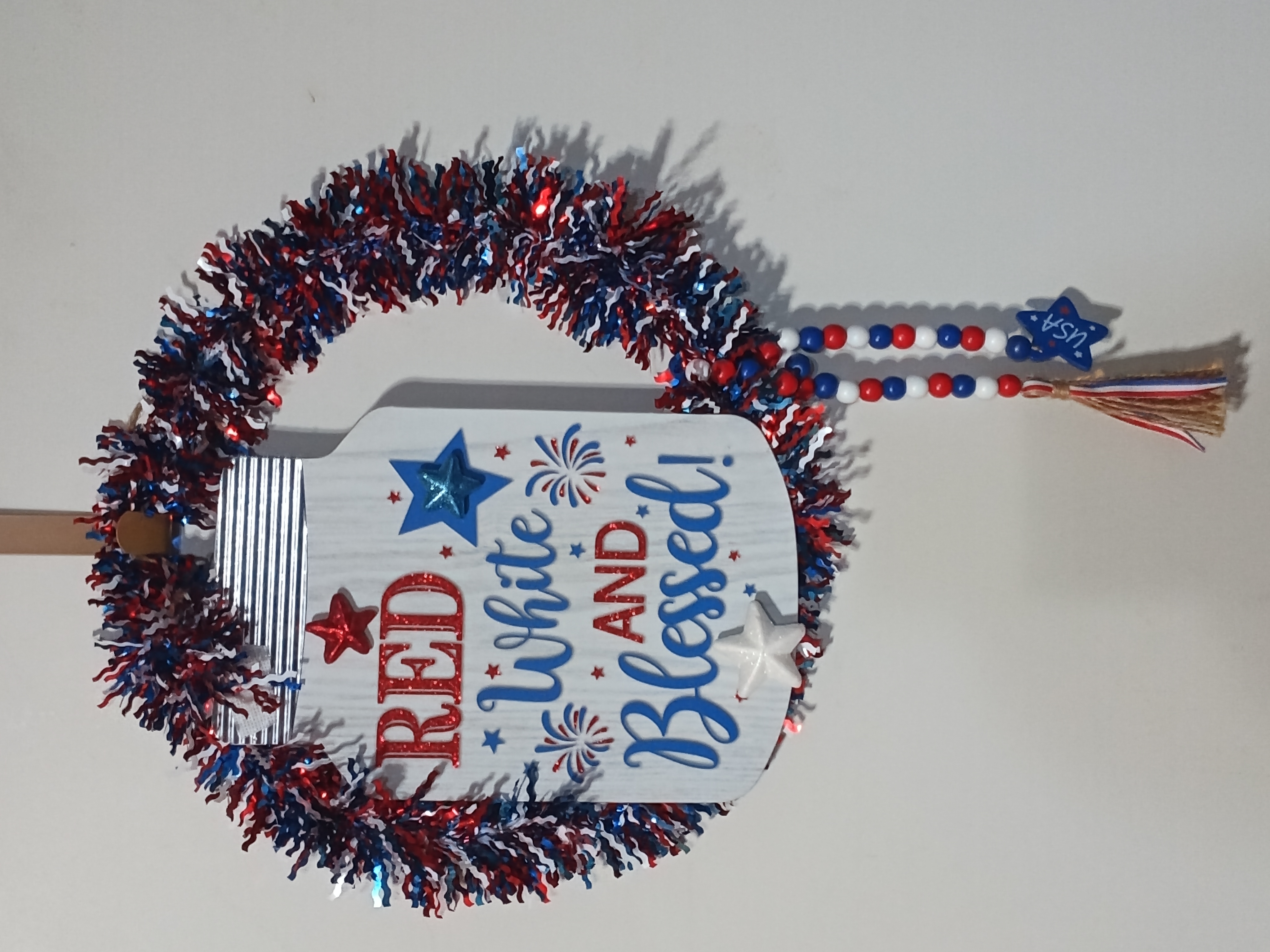 Stars and Stripes Blessing Wreath